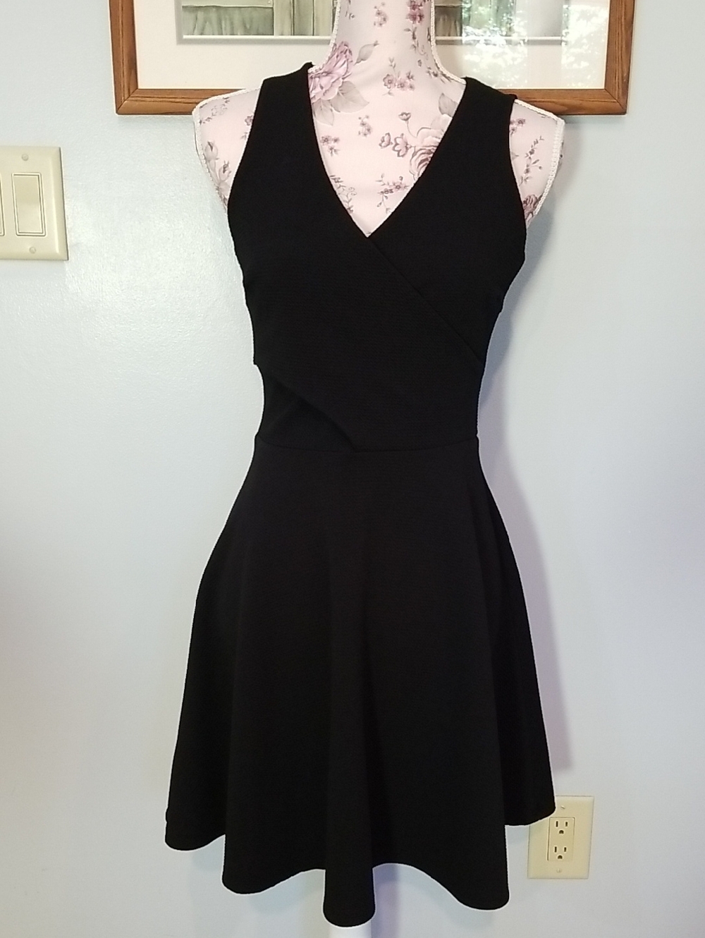 Soprano Black Fit & Flare Dress
